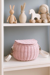 Handmade Rattan Kids Backpack Handmade Storage <b>Baskets</b> Natural Rattan Modern Multifunction Made in Viet Nam - Product Image 6