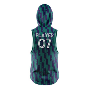 Maillots de football américain 7v7 pour adultes avec logo personnalisé, drapeau américain, 100% polyester, impression sublimée, nom de l'équipe sur le devant, respirant, taille plus - Product Image 5