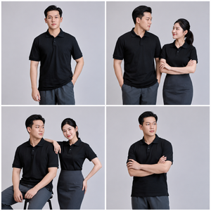 เสื้อเชิ้ตแขนสั้นลำลองระดับพรีเมียมสำหรับผู้ชาย |   ผ้าถักผสมฝ้ายโพลีเอสเตอร์ 200GSM |   โรงงานผลิต FMF แบบ OEM - Product Image 2