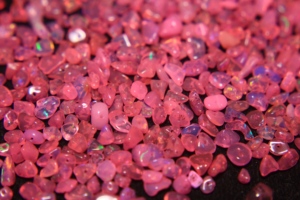 Opal Uncut Beads Irregular Shape Ethiopian <b>Pink</b> Loose <b>Drilled</b> Beads Natural 3-5mm Hasnain Gems Jewelry Making - Product Image 3