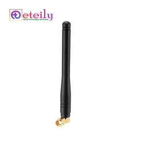 Antena de pato de goma ETEILY 868MHz 5dBi perfil bajo y baja pérdida de ángulo recto con conector macho SMA hecho en comunicación India - Product Image 2