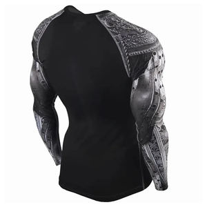 Ropa Deportiva de Primera Calidad, Unisex, Rashguard para MMA, Anti-UV, Transpirable, Colores/Logotipo Personalizados, Mangas Largas, Última Tendencia - Product Image 5