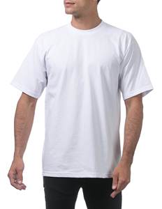 Camiseta Blanca para Hombre, Corte Regular, 100% Algodón, Cuello Redondo, Informal, Verano, Básica, Personalizable, Etiqueta Privada, Secado Rápido, Manga Corta - Product Image 2