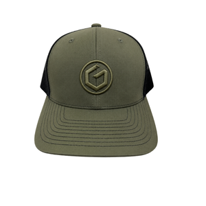 Wholesale Adjustable Mesh Trucker <b>Hat</b> with Contrast Design and Custom Logo Embroidery - Product Image 1