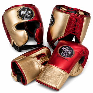 ถุงมือฝึกซ้อมมวยไทย MMA หนังวัวแท้คุณภาพพรีเมียมสไตล์เม็กซิกัน  แบบผูกเชือก  ไม่มีการตัดเย็บแบบกล่อง  ไม่มีการตัดเย็บแบบชิ้นเดียว  ออกแบบเฉพาะบุคคล - Product Image 2