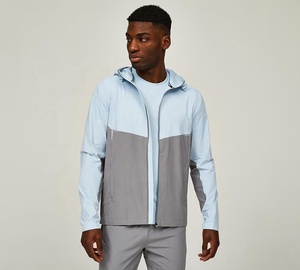 Chaqueta Cortavientos de Invierno para Hombre, con Capucha, Resistente al Agua, Ligera, Transpirable, de Secado Rápido, con Cierre, para Senderismo al Aire Libre - Product Image 6