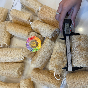 Éponges en loofah écologiques, éponges de bain naturelles en loofah, exfoliantes, pour le corps, pour la douche - Product Image 5