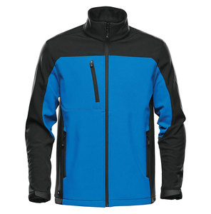 Waterproof Windproof Hooded Softshell <b>Jacket</b> <b>with</b> <b>Fleece</b> <b>Lining</b> Front Logo Option OEM Service - Product Image 1