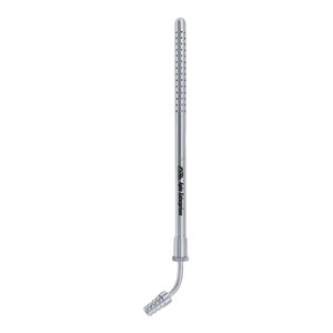 Instrumental Quirúrgico: Trócares Curvos Poole y Tubos de Succión para Cirujanos, Acero Inoxidable de Grado Médico Profesional - Product Image 1