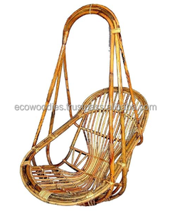 New Style Comfortable Contemporary Egg Shaped Bamboo Lazy Chair Egg Pod Chair Indoor <b>Outdoor</b> Bedroom Furniture - Product Image 3