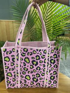 Sac fourre-tout de marché Kantha bohème, grand format, matelassé, fait main, en coton brodé vintage, écologique - Product Image 2