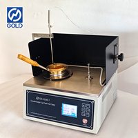 Appareil de détermination du point d'éclair en coupelle ouverte Cleveland ASTM D92 semi-automatique