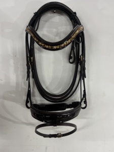 อุปกรณ์ขี่ม้า ALR EQUESTRIANS บิตม้าหนังแท้ทำมือ ทนทาน สวมใส่สบาย ปรับขนาดได้ ออกแบบได้ตามต้องการ โลโก้สั่งทำได้ - Product Image 2