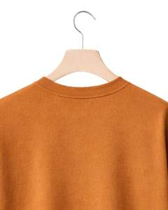 Camiseta Oversize Personalizada Camel para Hombre, con Dobladillo Curvo, Hombro Caído, Cuello Redondo, Algodón Liso, Estilo Urbano, Verano - Product Image 6