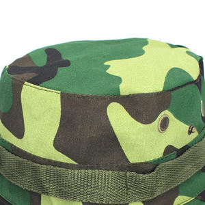 หมวกบักเก็ตกลางแจ้งน้ำหนักเบาขายดีที่สุด โลโก้สั่งทำ OEM แบรนด์ส่วนตัว โพลีเอสเตอร์ 100% ระบายอากาศได้ดี หมวกกันแดดลำลองสำหรับฤดูร้อน - Product Image 3