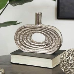 Customized Handmade Table top Aluminium Flower <b>Vase</b> For Home & Garden Decor Silver Flower Pots For Event And Wedding Centerpiece - Product Image 6