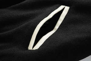 Vestes universitaires d'hiver personnalisées brodées de haute qualité pour hommes, 100 % coton, col montant, non tissé, vente en gros d'usine - Product Image 3