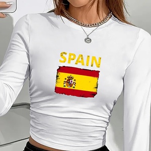 Camisa manga larga moda mujer bandera española - Product Image 3