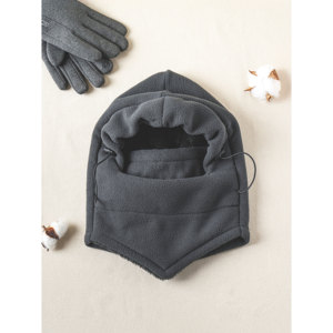 Giacca uomo invernale con cappuccio colore grigio - Product Image 1