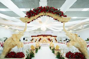 Mandap Tradicional para Bodas del Sur de la India, Decoración de Mandap para Bodas del Sur de la India, Últimos Diseños de Mandaps para Matrimonios, Evento en Nuevo México - Product Image 2
