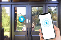 SDK Gratuito, Sensor Magnético Inalámbrico para Puerta/Ventana MOKO S03D NRF52832, Programable, BLE 5.0, Fabricante