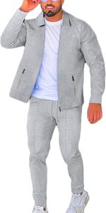 Textured Knit Tracksuit Luxury Casual Co Ord Set Premium <b>Waffle</b> Knit Tracksuit For Men Slim Fit Textured Co Ord Tracksuit Set - Product Image 3