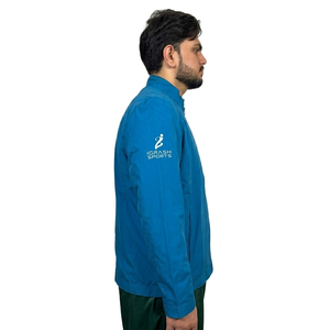 Veste de randonnée imperméable à capuche personnalisée, tissu polyester, fournisseur OEM, couleur et taille personnalisées, veste softshell pour homme - Product Image 3