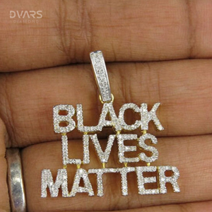 จี้เพชรโมอิสซาไนต์สั่งทำพิเศษ ตัวอักษรชื่อแบบหรูหรา ประดับเพชร เงินแท้ 925 ชุบทอง 18K สไตล์แร็ปเปอร์ อักษรย่อสำหรับผู้ชาย - Product Image 2