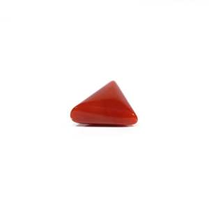 Natural Red Coral Loose Gemstone 6.15 Carat 10x12mm Oval Cut for Fine Jewelry - Product Image 3