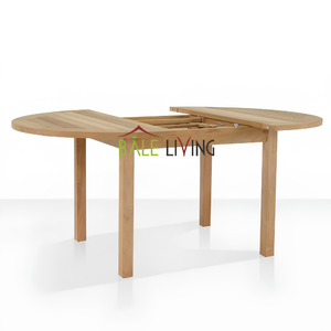 Tables à manger en teck massif de haute qualité avec une construction durable, design moderne élégant pour usage hôtelier, prix négociable - Product Image 5
