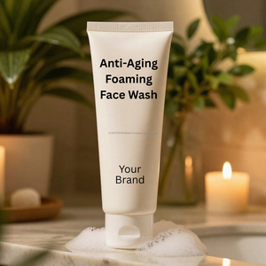 Nettoyant moussant anti-âge pour le visage avec formule stimulante du collagène pour la réduction des rides, le raffermissement et une peau éclatante et jeune, OEM ODM - Product Image 4