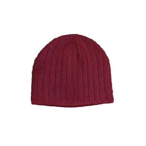 Bonnets en tricot personnalisés en mélange de laine pour les boutiques américaines, bonnets en gros avec étiquettes tissées et prix d'usine - Product Image 4