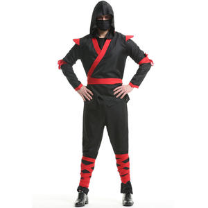 Conjunto de Disfraz de Ninja Premium para Adultos, Hombres y Mujeres, Guerrero Negro, Shinobi, Asesino, Uniforme, Disfraz de Halloween, Cosplay, Fiesta de Disfraces - Product Image 6