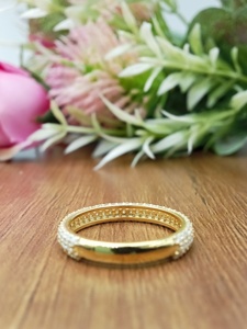 Anillo de Compromiso y Boda D'VINS JEWELS, Diseño Redondo Moderno, Corte Brillante, Color D, Blanco, Plateado, Dorado, Certificado - Product Image 3