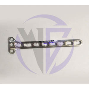 Plaque en T de 3,5 mm en acier inoxydable, implant orthopédique vétérinaire pour traumatismes, certifié CE, qualité chirurgicale - Product Image 2