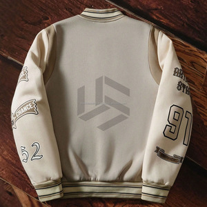 Trendy Streetwear Styles Wholesale Red Black Sport Baseball Varsity <b>Jacket</b> Custom <b>Waterproof</b> Breathable <b>Jackets</b> <b>Jackets</b> <b>Men</b> - Product Image 2
