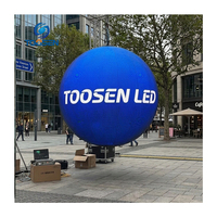 Écran LED sphérique personnalisé de 2m, 3m, 4m, 5m de diamètre, mur vidéo LED extérieur, écran LED globe étanche