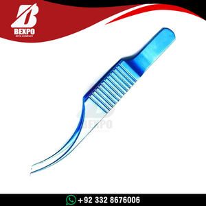 Pinzas Corneales Colibri con Puntas Dentadas, Instrumento de Microcirugía Oftálmica, Herramienta de Cirugía Ocular de Precisión de Acero Inoxidable, Reutilizable - Product Image 5