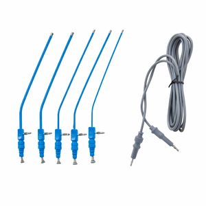 Tubo de succión Frazier para electrocauterización nasal monopolar de alta calidad, 6,7,8,9,10 FR y cable, instrumentos ORL con certificación CE - Product Image 1