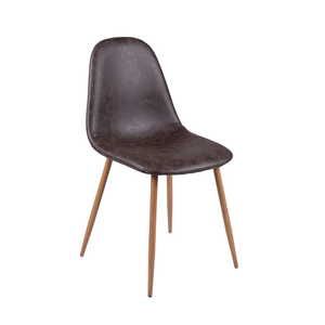 Chaises de salle à manger nordiques exclusives en bois avec dossiers simples, mobilier de salle à manger de luxe léger pour cafétéria - Product Image 5