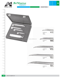 A-1 VERITAS Juego de Instrumentos Quirúrgicos de Acero Inoxidable Profesional para Anestesia y Cuidado de las Vías Respiratorias, Herramientas Reutilizables para Procedimientos Clínicos - Product Image 2