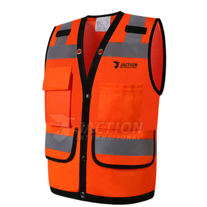 Wholesale Price Factory Supply Safety Vest Custom Made High Quality Safety Vest For Online Sale - Product Image 2
