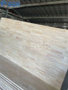 Panneau en bois de caoutchouc de qualité export, assemblé par joint de doigt, pour projets d'escaliers et de meubles - Product Image 4