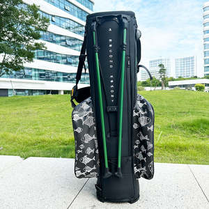 Sac de golf Bagnex en cuir de haute qualité, léger, durable, grande capacité, imperméable, pour les centres de villégiature et les terrains de golf - Product Image 5