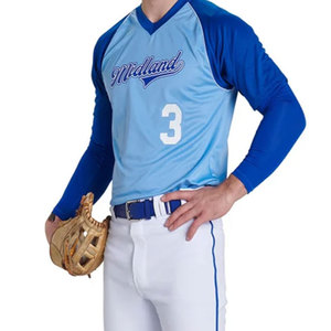 Vêtements de sport pour le baseball, uniforme de baseball respirant, vente directe d'usine à prix de gros - Product Image 5