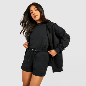 Sweat à capuche décontracté pour femme, en coton léger, coupe ample, confortable et élégant, idéal pour les activités sportives en plein air et les voyages - Product Image 1