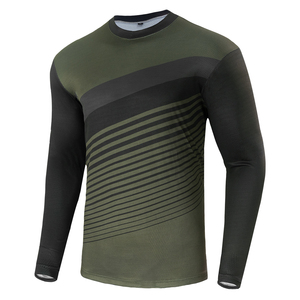 Camisetas de Motocross de Manga Larga para Hombre, Venta al Por Mayor, Camisetas de Motocross Cómodas para Verano - Product Image 1