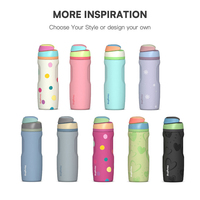 Botella de Agua de Acero Inoxidable de 26 oz, Diseño Moderno, Aislamiento Térmico Duradero, Regalo para Adultos y Niños, Taza de Viaje