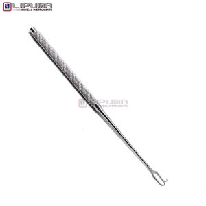 Retracteur chirurgical à double crochet Joseph pour la peau, 2x2 crochets, 6,25 pouces, en acier inoxydable, à pointes affûtées de 2 mm, instruments médicaux - Product Image 4