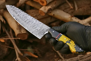 Wholesale Customized High Quality OEM ODM Service PRESTIGE BLADES Modern Ambidextrous Handmade Damascus Steel <b>Kitchen</b> <b>Knife</b> - Product Image 5